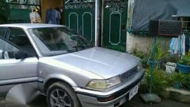 Toyota Corolla gl 1.6 all manual silver 1989 model