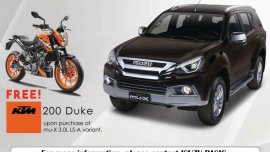 2018 ISUZU MU-X FOR SALE