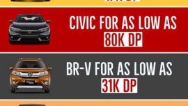 Honda Cars ALL-IN LOW DP Promo 2018