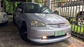 Honda Civic 2002 Automatic - Pearl Silver 17s S.S.R Rims