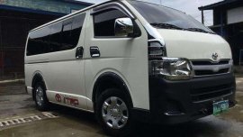 2013 Toyota Hiace commuter. Service only. As good as Brand new.
