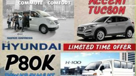 Hyundai Accent Tucson Kona H100 H350 Santafe 2018 PROMOS