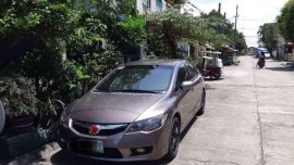 Honda Civic 2011 model AT Brown For Sale 