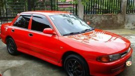 Mitsubishi Lancer Glxi 1995 Red For Sale 