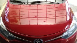 Toyota Vios 2017 E AT Red For Sale 