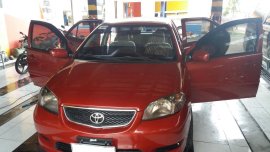 Toyota Vios 1.3E MT Red For Sale 