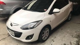 2014 Mazda 2 White Sedan For Sale 