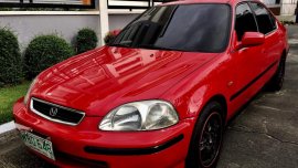 Honda Civic Vtec 1997 Red Sedan For Sale 