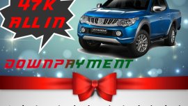 Mitsubishi Strada 2018 Blue For Sale 