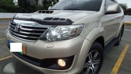 2013 Toyota Fortuner G Diesel AT 