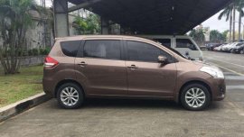 Suzuki Ertiga Glx AT 2015 Brown For Sale 