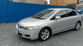 Honda Civic 2007 Silver For Sale 