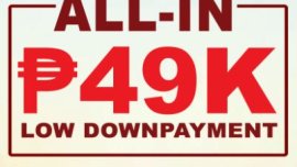 2018 Isuzu mu-X P49K All-in Low Downpayment