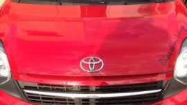 Toyota Wigo E 2017 M/T (RED) FOR SALE