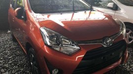 2018 Toyota WIGO 1.3 E Manual Orange Vvti Edition