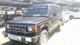 1990 Mitsubishi Montero Black For Sale  