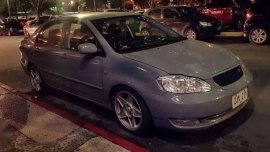 Toyota Altis 2007 9.5th gen manual