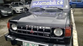 1990 Mitsubishi Montero Black For Sale 