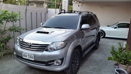 2015 Toyota Fortuner G Silver For Sale 