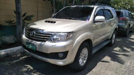 2012 Toyota Fortuner V 3.0 4x4 top of the line 