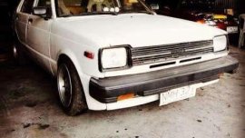 Toyota Starlet 1981 model old but Gold