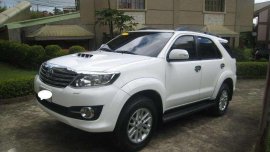 For sale only 2014 Toyota Fortuner V 4X2