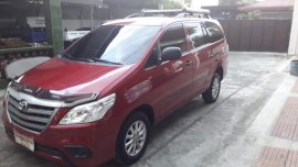 Toyota Innova 2016 Red For Sale 