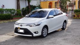2015 Toyota Vios 1.5 G Pearl White For Sale 