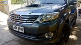 2015 Toyota Fortuner G VNT Gray For Sale 