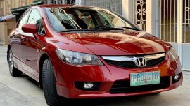 2010 Honda Civic 1.8S Red Sedan For Sale 