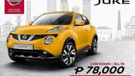 Nissan Juke 2018 Gasoline Cvt Yellow for sale