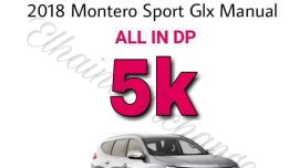MITSUBISHI MONTERO SPORT 2018 For Sale 
