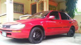 For sale: -Toyota Corolla 1995 -manual transmission