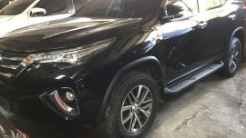 2017 Toyota Fortuner 2.4 V 4x2 Diesel Black Automatic