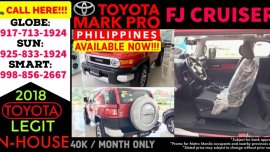 2019 Brand New Toyota FJ Cruiser AT - Call 09177131924