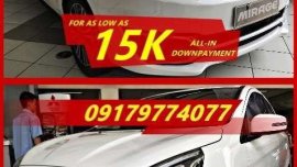 Top of the line 15K DP 2018 Mitsubishi Mirage Hatchback Gls Automatic