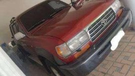 Red 1997 Toyota Land Cruiser 80 FOR SALE