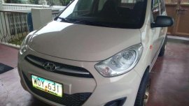Hyundai i10 2014 automatic beige Angeles city