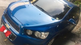 Chevrolet Sonic 2014 Gasoline Automatic Blue