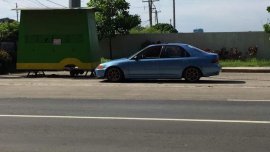 Honda Civic 1995 Gasoline Manual Blue for sale