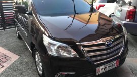Toyota Innova G 2016 Brown For Sale 