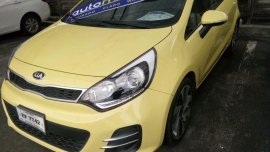 2016 Kia Rio Yellow For Sale 