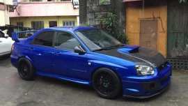 Subaru Impreza 2004 Gasoline Manual Blue