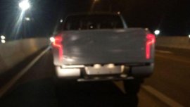 [Spy shot] This is how the Mitsubishi Strada 2019's taillights look like