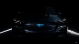 An electrified variant of the Ford Mustang teased? 