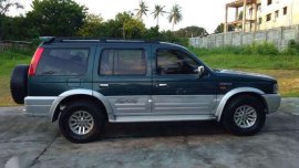 Ford Everest 2004 model manual 4x4 diesel
