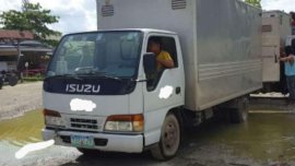2009 Isuzu Elf 4HF1 Aluminum Van 6 Wheeler for sale