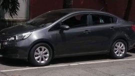 Kia Rio 2015 Gray Sedan For Sale 