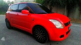 Suzuki Swift Red 2005 AT for sale 
