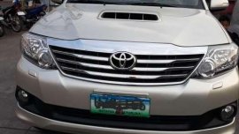 2013 TOYOTA Fortuner for sale 4y4 3.0v super kinis ang unit 